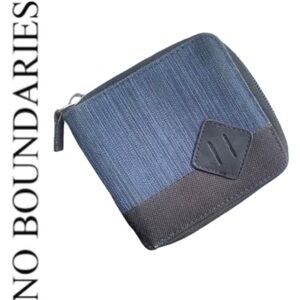 Men’s Nylon Zip Around Wallet No Boundries